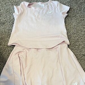 New Balance Light Pink Activewear Set